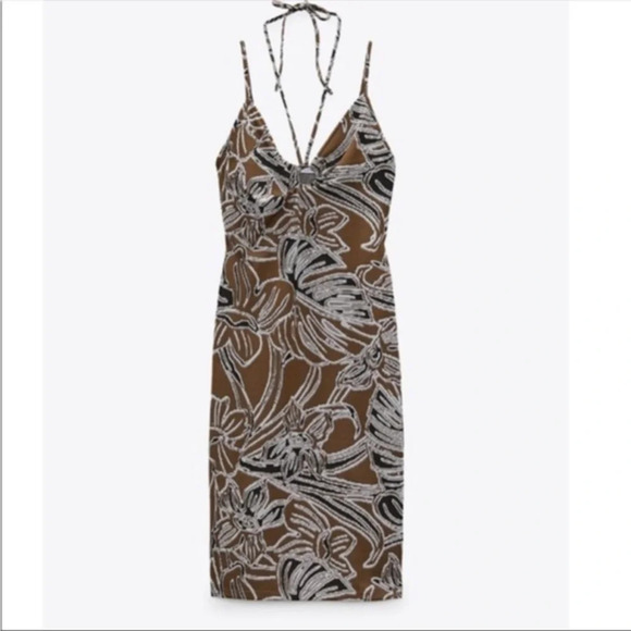 New Zara Midi Dress - Picture 8 of 14